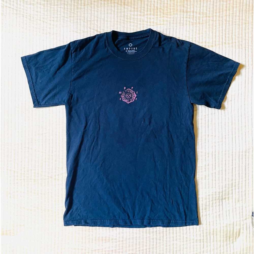 Empyre short sleeve black cotton t shirt - size M
